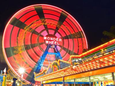 Wonder Wheel Spin Motion Wonder Wheel Spin Motion