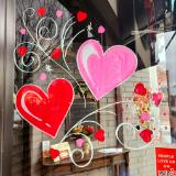 Valentine's windows