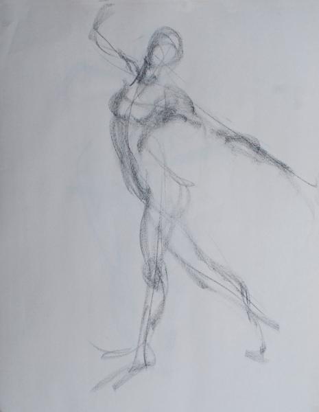 Brittany, Nude Gesture #1