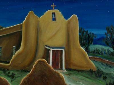 Dusk at Picuris Mission