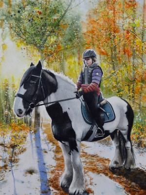 Henni & Celine; 38cm x 56cm, 2021 Henni & Celine; 38cm x 56cm, 2021