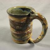 111025.K Mug with Crazy Glazes