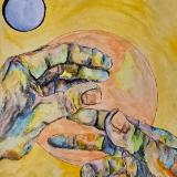 Watching falling spheres.  