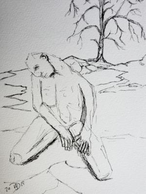 After struggling to survive for five weeks, he reached that point he could struggle no more. After struggling to survive for five weeks, he reached that point he could struggle no more.