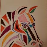 Geometric Horse of Colors