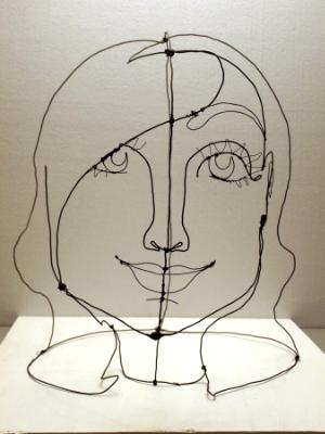 Wire Self-Portrait