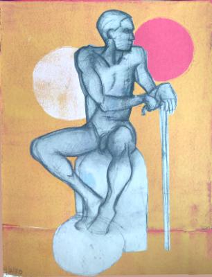 Seated Man Seated Man