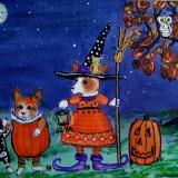 Happy haunting 4.5"