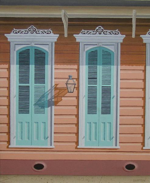 Two Doors in the French Quarter   24" x 30"