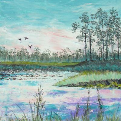 Everglades in Teal