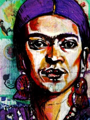 Painting 2 of 10 Frida Fun Painting Commissions
