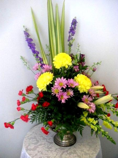 Mass flowers, line flowers & filler flowers - California Flower Art Academy
