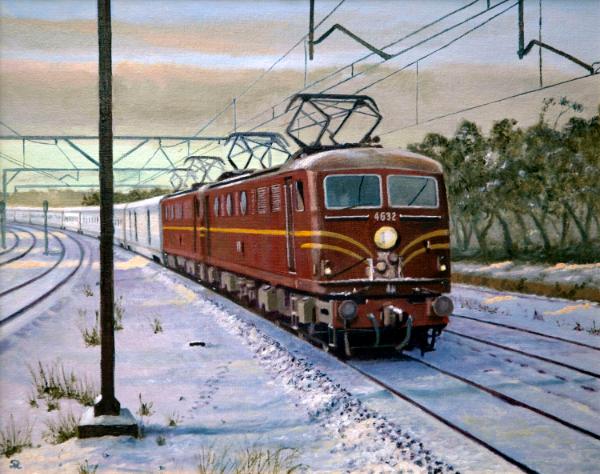Indian Pacific at Bell