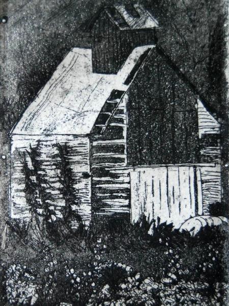 Indiana Barn Series - Weathered (state proof II)