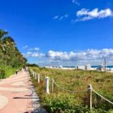 Man Jogs Beachwalk, 2017