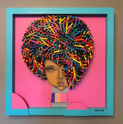 Shy (24x24 inches) 