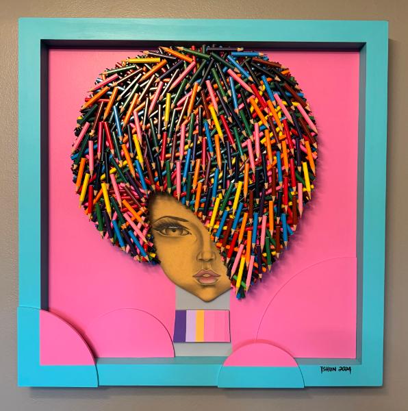 Pinky (24x24 inches)
