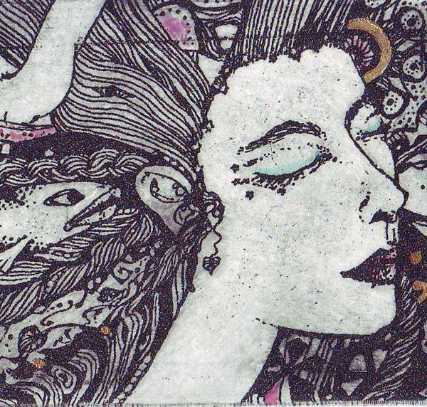 Ocean whispers limited edition mermaid etching Ocean whispers limited edition mermaid etching