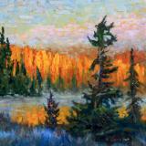 Morning Glow in Algonquin Park, Ontario