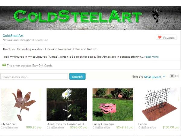 Cold Steel Art Shipping
