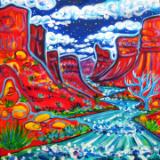 Moab River Gorge NightScape