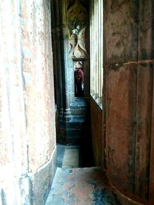 Hiding in Worcester Cathedral