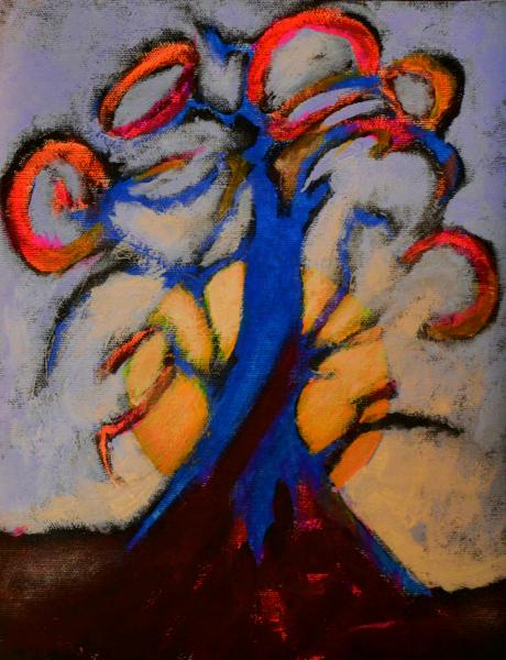 The  tree of life welcoming another dawn