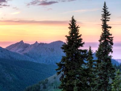 Hurricane Ridge Sunset Hurricane Ridge Sunset