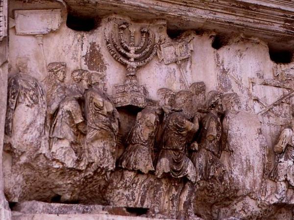 Menorah - Arch of Titus, Rome