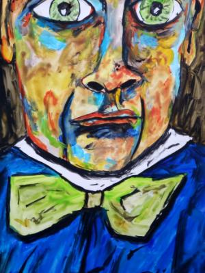 Always the outsider, he is constantly befuddled by human interaction and desire. Always the outsider, he is constantly befuddled by human interaction and desire.