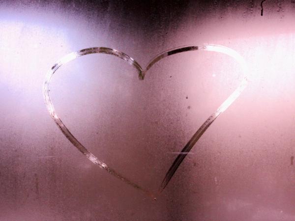 Heart on a Misty Window