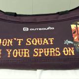 Don't squat ( duffel bag)