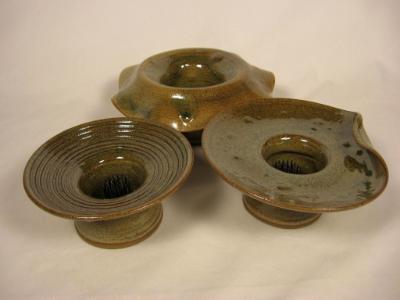 120507.CFG Flower Vases with Green Glaze 120507.CFG Flower Vases with Green Glaze