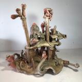 24" x20" x 18"  x Ceramic Garden !