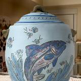 Fish Vase/Urn [Front and Back]