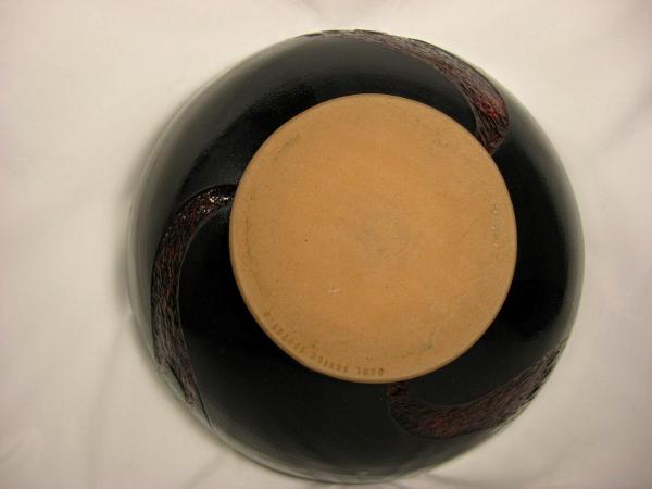 110721.B Large Carved Bowl