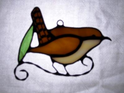 House Wren Suncatcher House Wren Suncatcher