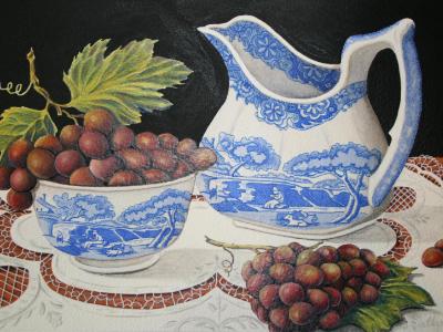 Grapes in the Sugar Bowl SOLD