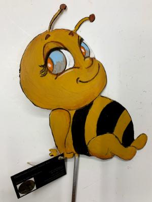 Happy Bee Sitting Happy Bee Sitting