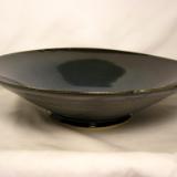 110924.A Large Bowl with Ribbed Exterior