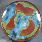 100919.C Large "World" Platter