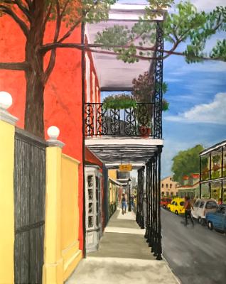 Royal Street Sidewalk Royal Street Sidewalk