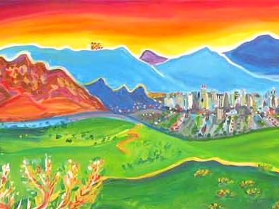 Rachel Houseman - "I Love to Paint with Rainbows"