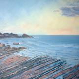 Sunset at Welcombe Mouth 2
