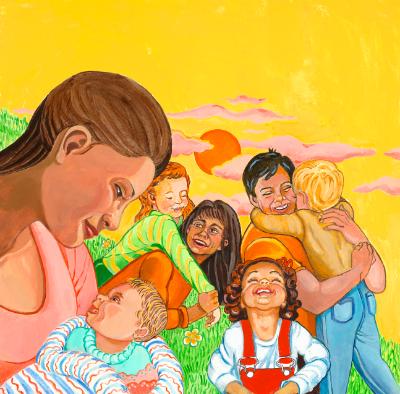 Each One Precious-Illustration for PB-The Foster Opossums