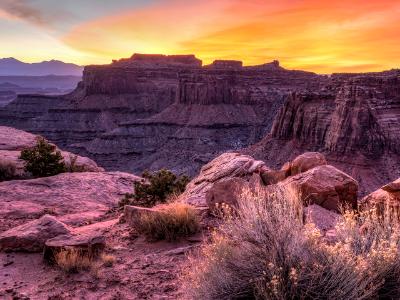 Shafer Canyon Sunrise Shafer Canyon Sunrise