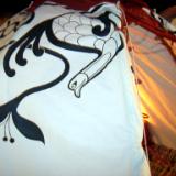 Spiral Dome with celtic tree of life motif 