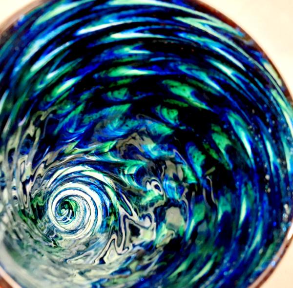 #10012512 Scooner Seahawks colors 8''HX3.5''WX3.25''B $90.00