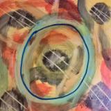 The blue circle 