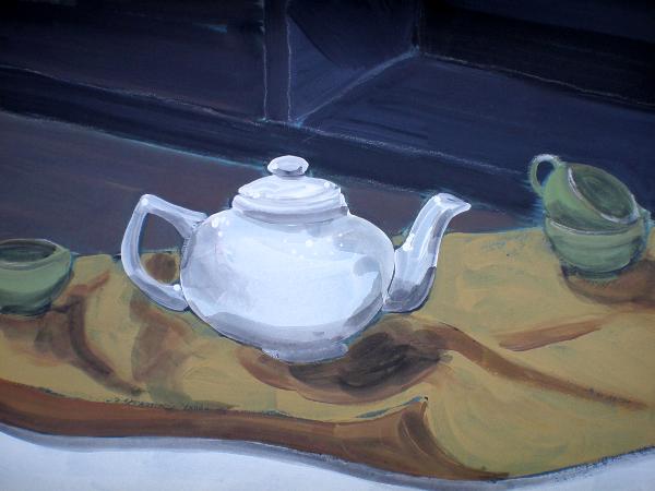 Teapot and Cups